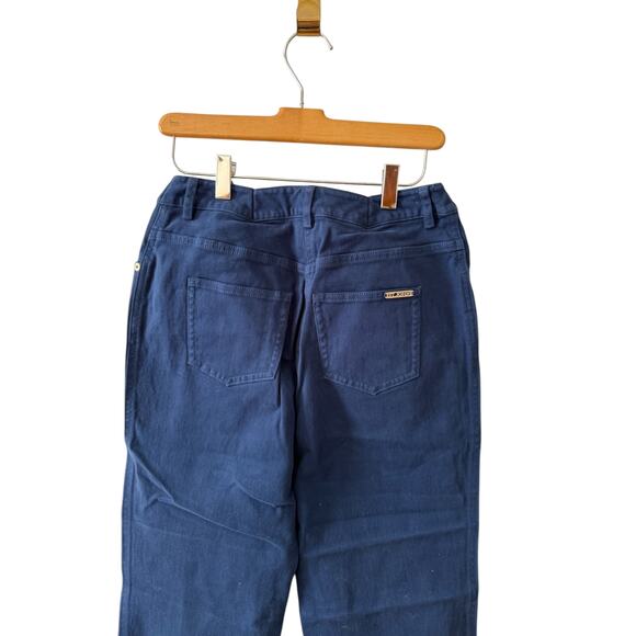 St John Straight Leg Chino Pants Blue - Picture 3 of 7
